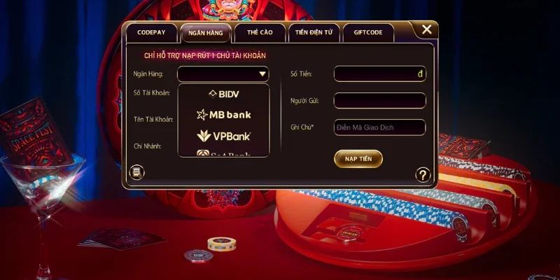 Những lỗi nạp tiền Sunwin