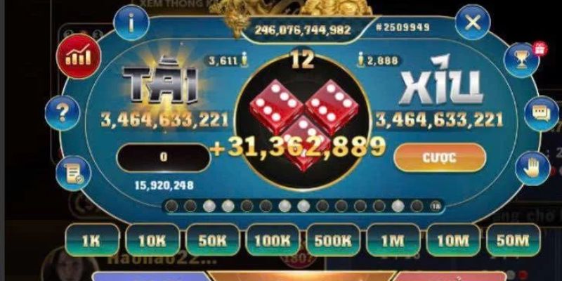 Trải nghiệm top 10 game tài xỉu uy tín